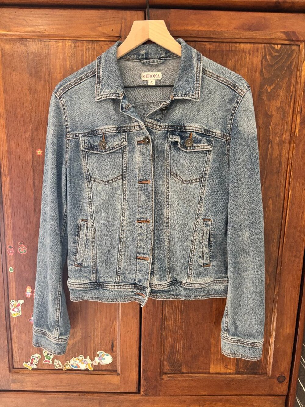 Modena Worn In Medium Denim Jacket